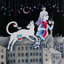 Рисуюсь перед тобой