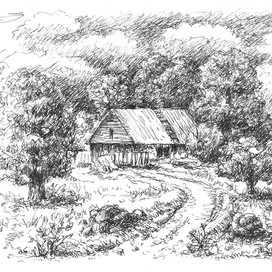 Старое строение