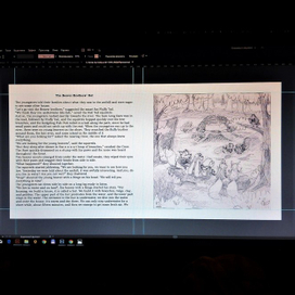 Work on the layout of the book.