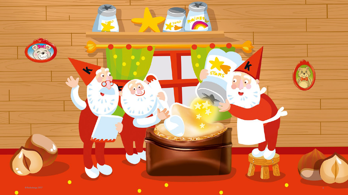 персонажи для компании Kinder