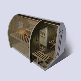 Бунгало в разрезе