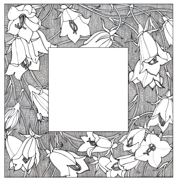 Оборочная иллюстрация "Колокольчики"