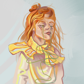 Потрет девушки (по фото)