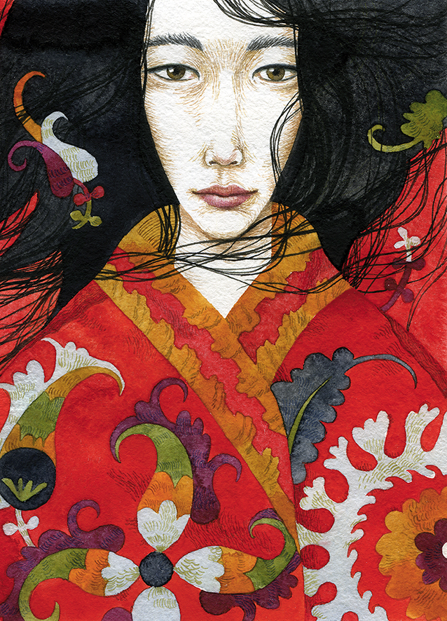 И.Зартайская "Вечер в степи"