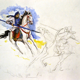 Битва Пересвета и Челубея 