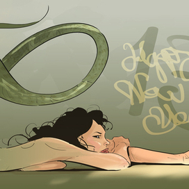 Новогодняя открытка 2013