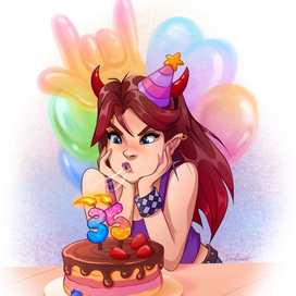 Арт к моему Дню Рождения