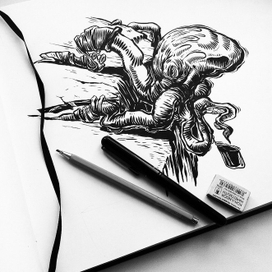 скалолаз-осьминог