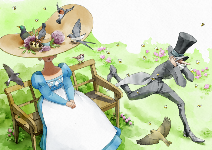 Иллюстрация к лимерикам