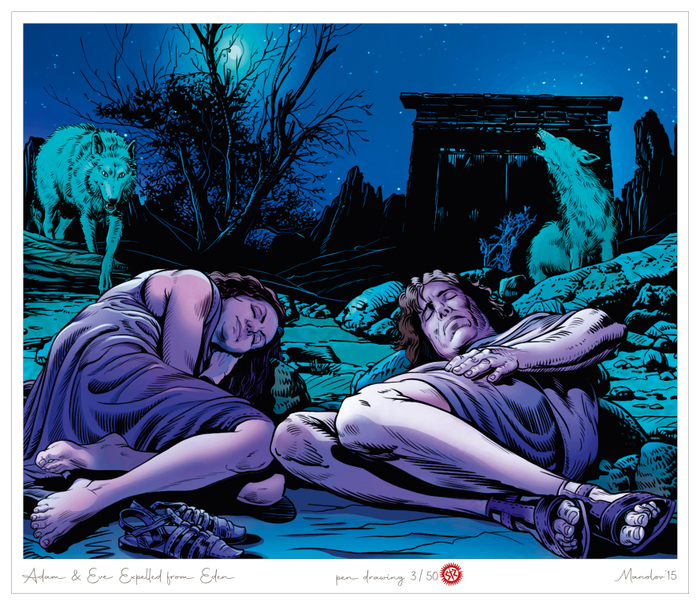 Адам и Ева – изгнанные из Эдема