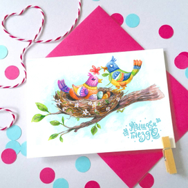 Что делаем весной? Украшаем гнездо