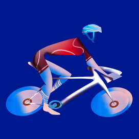 Велосипедист 