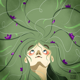 Девочка - весна