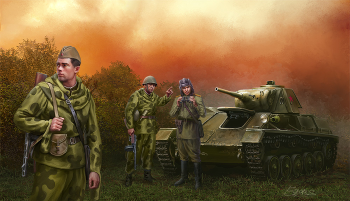 ЛТ в разведке