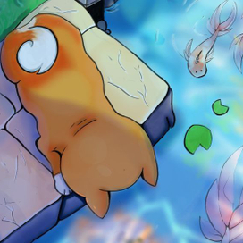 Иллюстрации Сиба ину 