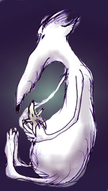 Задумчивое существо.