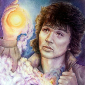 В. Цой в авторском образе.