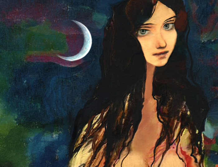 Девушка и Луна (IV)