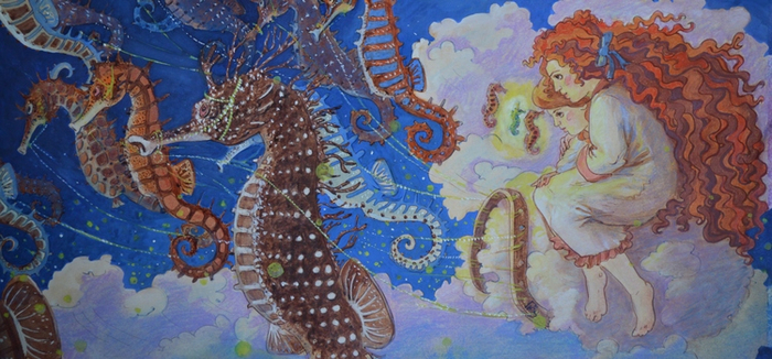 в путь (иллюстрации к сказке)