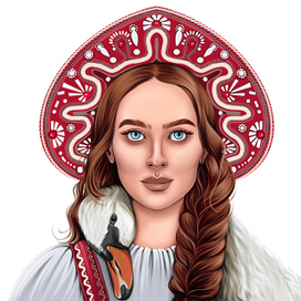 Русская красавица