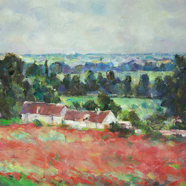 Клод Моне Поле мака в Живерни ( копия)