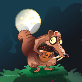 Белка саблезубая