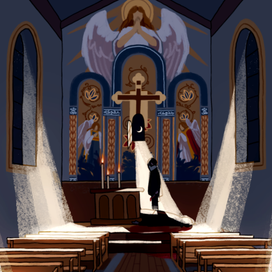 Иллюстрация к D&D игре №1 - "без имени и без бога"