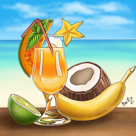 Летний коктейль