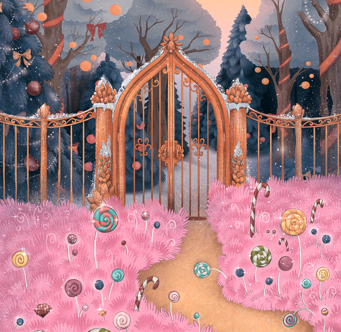 Фрагмент иллюстрации  к "Щелкунчику"