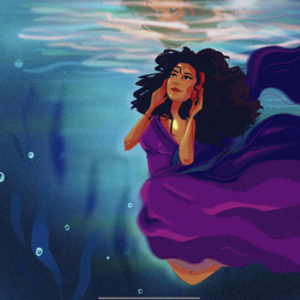 Обложка для трека певицы Neuppe