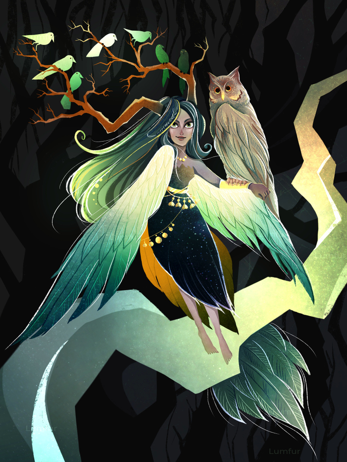 Птица дивная