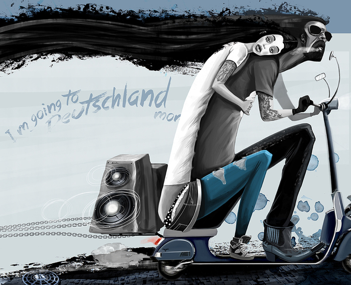 I'm going to Deutschland mom