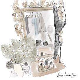 Туалетный столик // ph @nycbambi