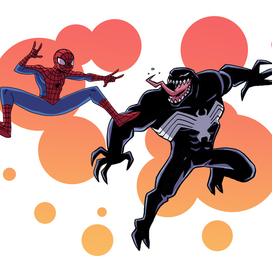 Spiderman vs Venom