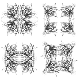 Орнаменты в стиле модерн