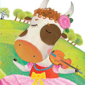 Коровка и гуси