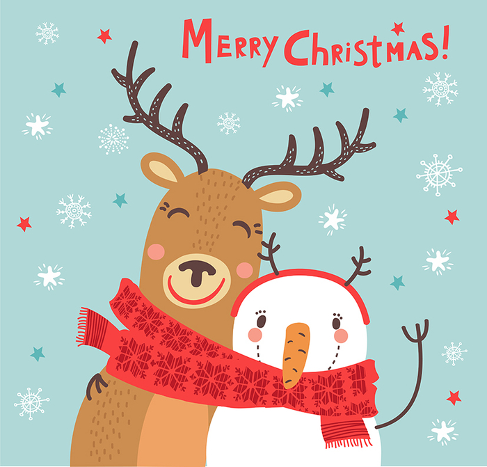 Новогодняя открытка