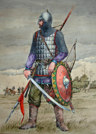 Русский воин 13 века