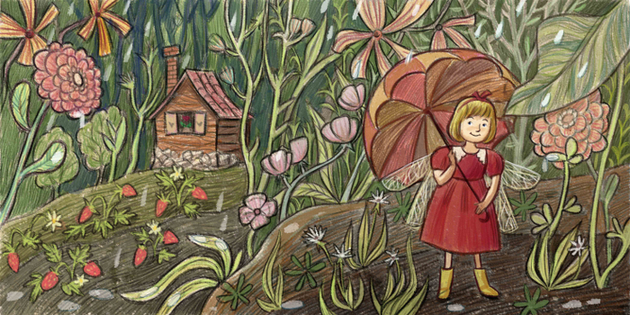 Цветочная полянка