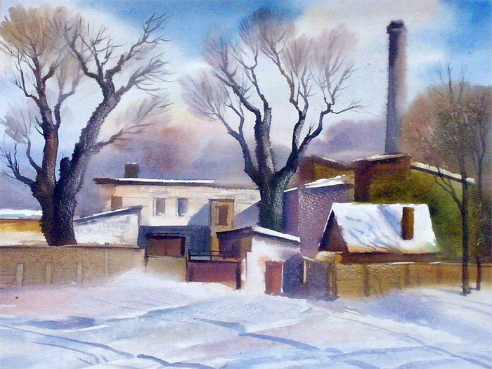 ,,Заброшенный заводик,,Латвия