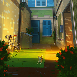 Иллюстрация в свободное время v8