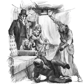 Иллюстрация"Преступление и наказание"