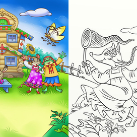 Теремок. Лиса