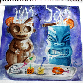 много необузданной фантазии