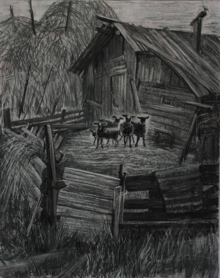 в деревне Кеврола