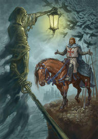 крестоносец и смерть