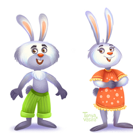 Проект анимационный "зайчишки-воришки"