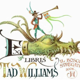 Экслибрис писателя Тэда Вилльямса