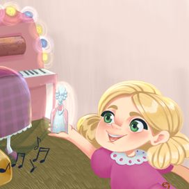 Иллюстрация к сказке "Собачки"