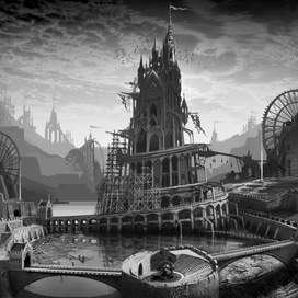 готическая башня